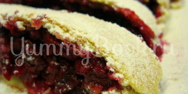 Рецепт вишневого штруделя