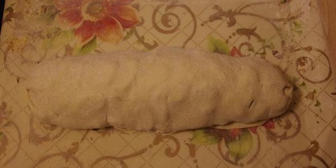 Рецепт яблочного штруделя декорированного кунжутом