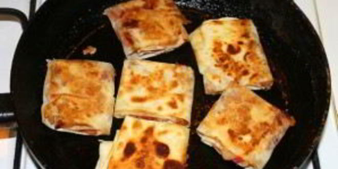 Рецепт яблочного штруделя из лаваша