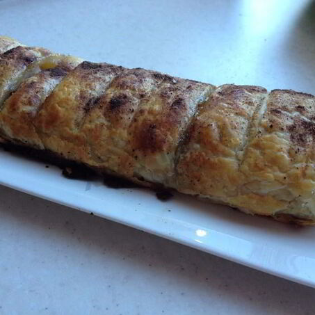 Рецепт Яблочного штруделя с кислыми яблоками