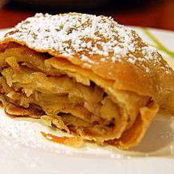 Рецепт Яблочного штруделя
