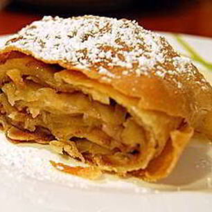 Рецепт Яблочного штруделя