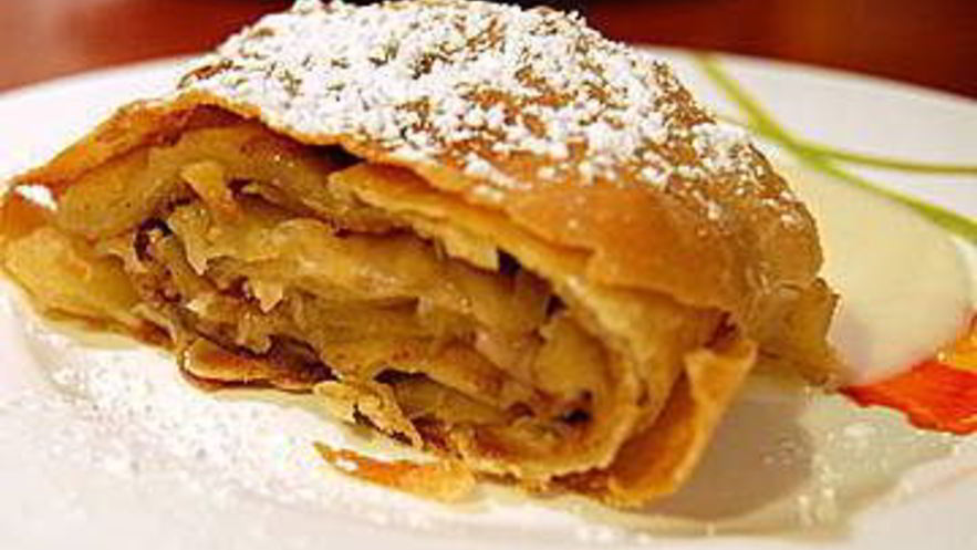 Рецепт яблочного штруделя