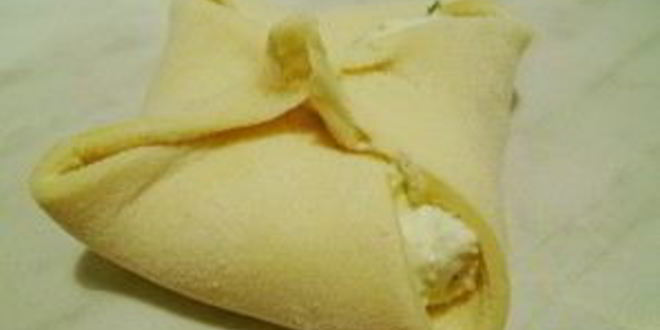 Рецепт слоеных конвертиков с творогом
