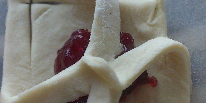 Рецепт слоеных конвертиков