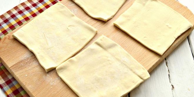 Рецепт слоек с грушами