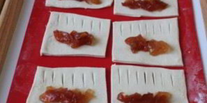 Рецепт слоек с вареньем