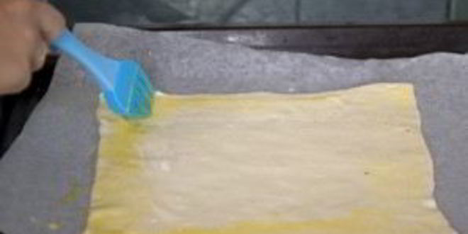 Рецепт слоек с яблоками