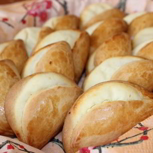 Рецепт Домашних сочней с творогом к чаю