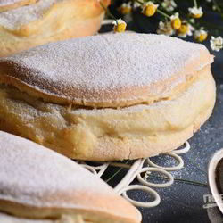 Рецепт Сочников с творогом из песочного теста