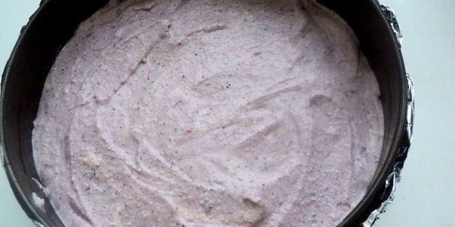 Рецепт сырника с черникой фиалки