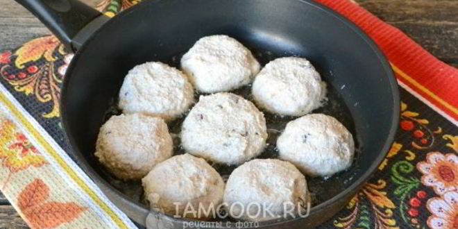 Рецепт сырников без муки на сковороде