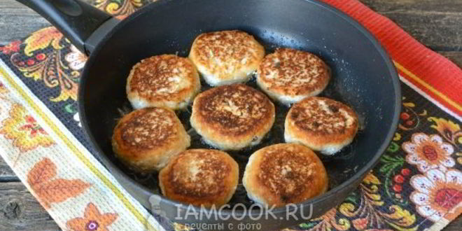 Рецепт сырников без муки на сковороде