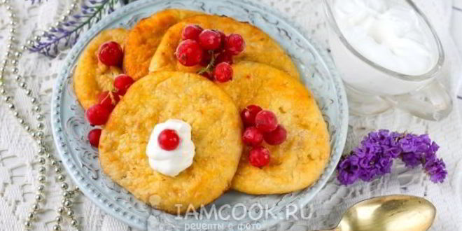 Рецепт сырников без яиц в духовке