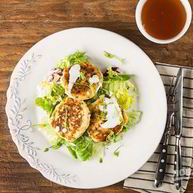 Рецепт Сырников из творога и сулугуни