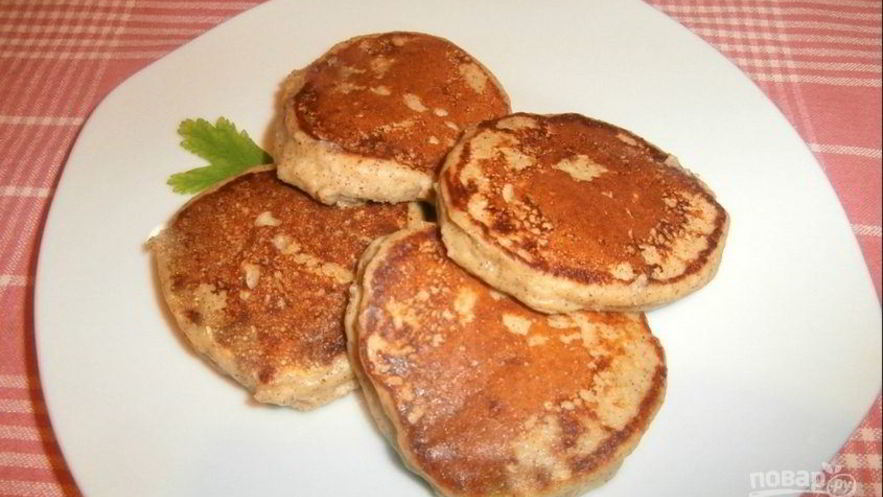 Рецепт сырников из творога с бананом