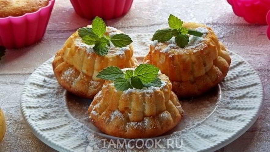 Рецепт сырников с бананом в духовке