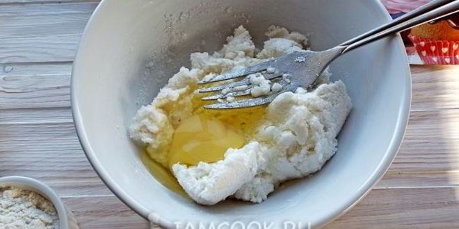 Рецепт сырников с бананом в духовке