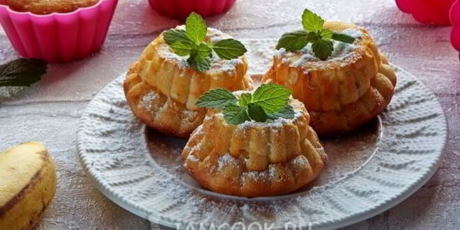 Рецепт сырников с бананом в духовке