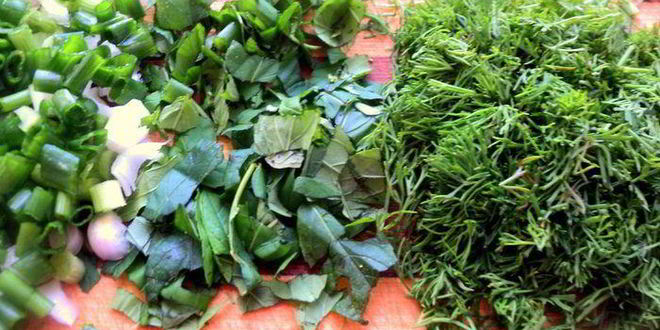 Рецепт сырников с кабачками и зеленью