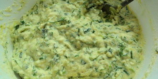 Рецепт сырников с кабачками и зеленью