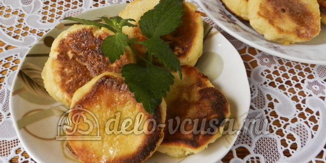 Рецепт сырников с кукурузной мукой