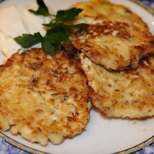 Рецепт Сырников с тмином