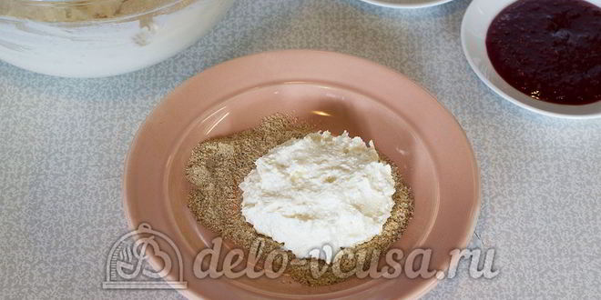 Рецепт сырников с вареньем