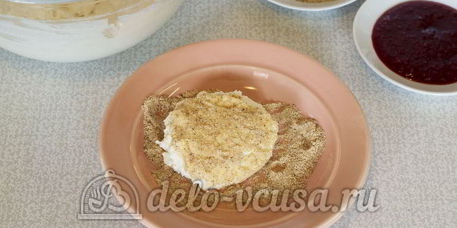 Рецепт сырников с вареньем