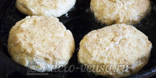 Рецепт сырников с вареньем