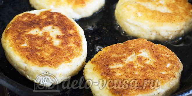 Рецепт сырников с вареньем