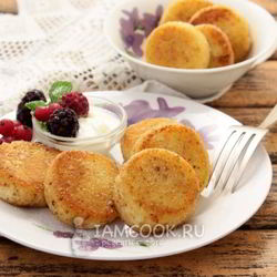 Рецепт Сырников в сухарях