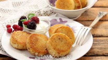 Рецепт Сырников в сухарях