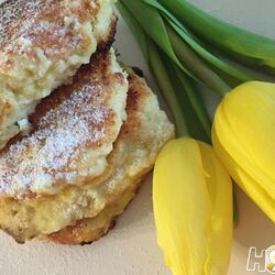 Рецепт Сырников яблочно-кукурузно-овсяные