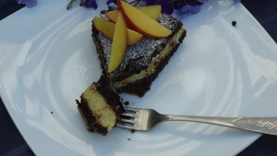 Рецепт творожника шоколадного