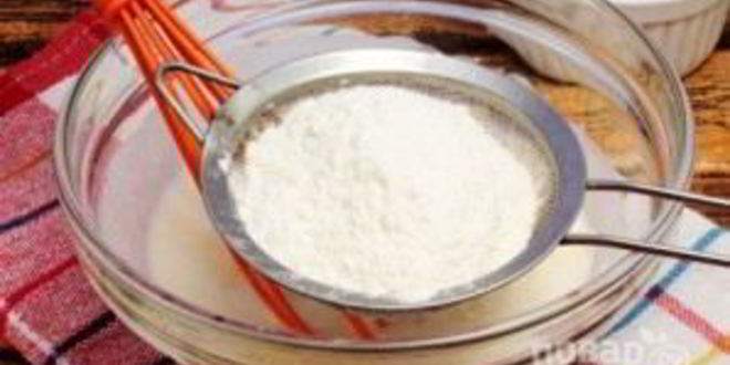 Рецепт бездрожжевого теста для пирогов