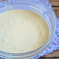 Рецепт Бисквитного теста с молоком