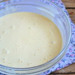 Рецепт Бисквитного теста с молоком