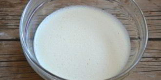 Рецепт бисквитного теста с молоком