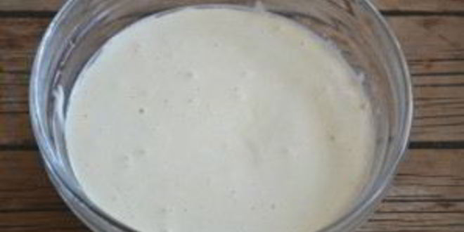 Рецепт бисквитного теста с молоком