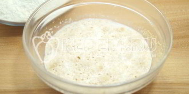 Рецепт дрожжевого теста для блинов