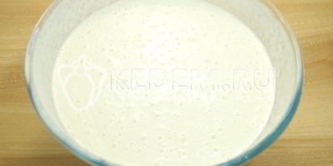 Рецепт дрожжевого теста для блинов