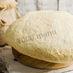 Рецепт Дрожжевого теста на кислом молоке