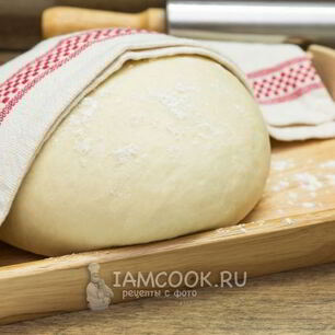 Рецепт Дрожжевого теста на подсолнечном масле для печеных пирожков