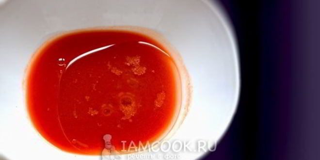 Рецепт красного теста