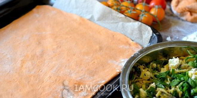 Рецепт красного теста