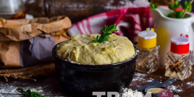 Рецепт постного теста