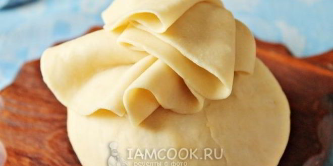 Рецепт постного заварного теста