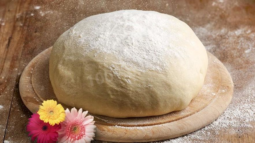 Рецепт сдобного дрожжевого теста на сухих дрожжах