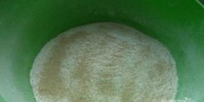 Рецепт теста для пирогов с сухими дрожжами